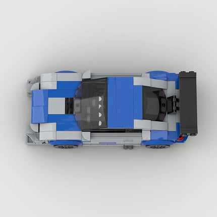 BMW M3 E46 GTR Custom Car MOC