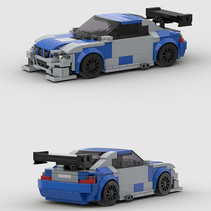 BMW M3 E46 GTR Custom Car MOC