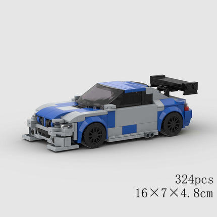 BMW M3 E46 GTR Custom Car MOC