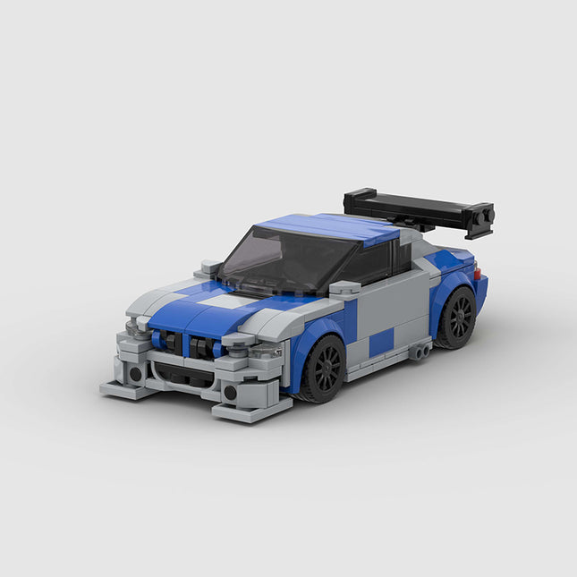 BMW M3 E46 GTR Custom Car MOC