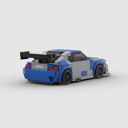 BMW M3 E46 GTR Custom Car MOC