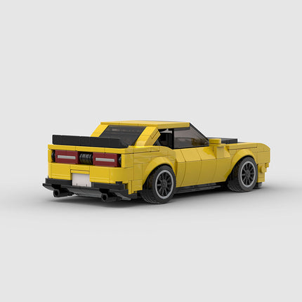 Dodge Challenger Yellow Custom Car MOC