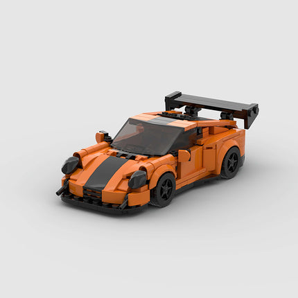 Porsche 911 GT2RS Orange Custom Car MOC