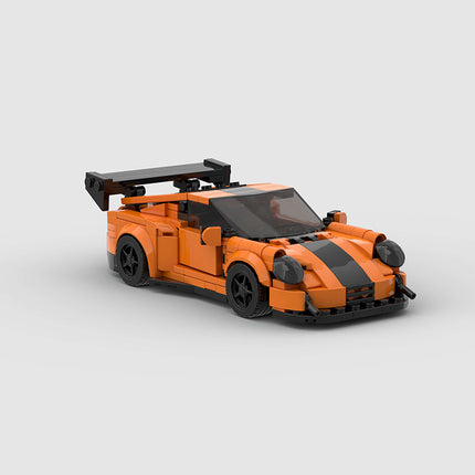 Porsche 911 GT2RS Orange Custom Car MOC