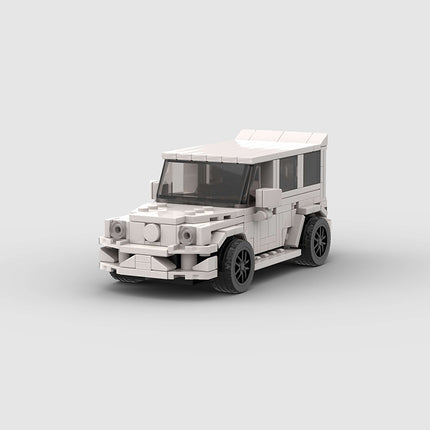 Mercedes-Benz White G Wagon Custom Car MOC