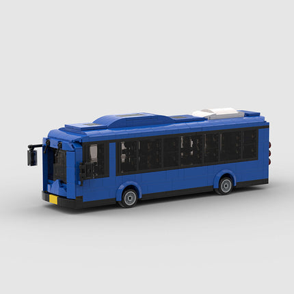 City Transport Bus Custom Car MOC