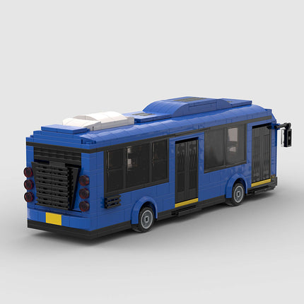 City Transport Bus Custom Car MOC