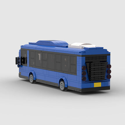 City Transport Bus Custom Car MOC