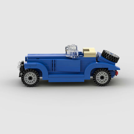 1930 Ford Model A Cabrio Custom Car MOC