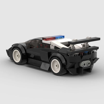 Lamborghini Police Car Custom Car MOC