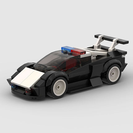 Lamborghini Police Car Custom Car MOC