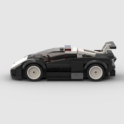 Lamborghini Police Car Custom Car MOC