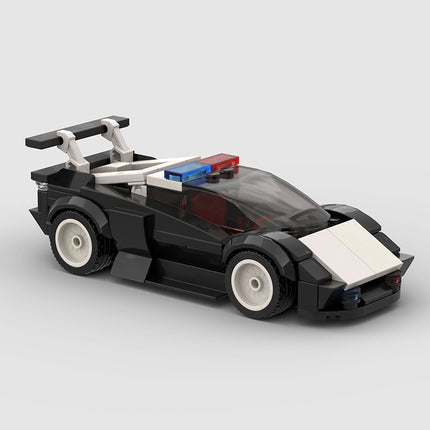 Lamborghini Police Car Custom Car MOC