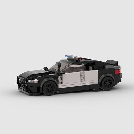 BMW M5 Police Car Custom Car MOC