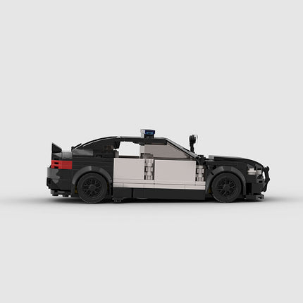 BMW M5 Police Car Custom Car MOC