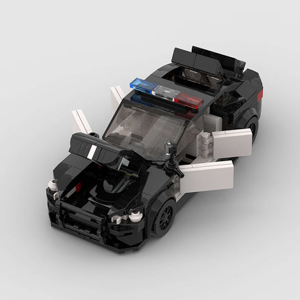 BMW M5 Police Car Custom Car MOC