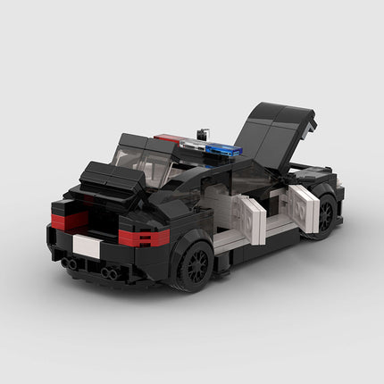 BMW M5 Police Car Custom Car MOC