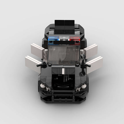 BMW M5 Police Car Custom Car MOC