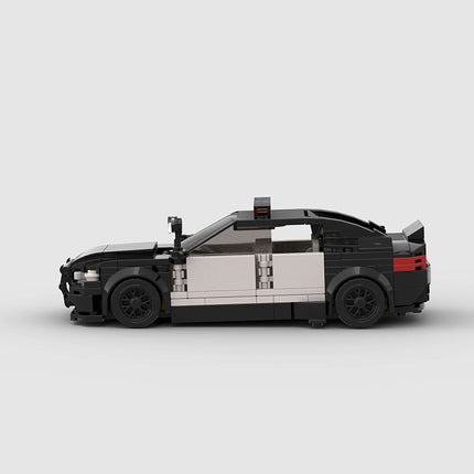 BMW M5 Police Car Custom Car MOC