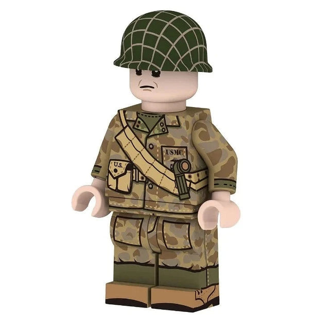 U.S. Marine Soldier Custom Minifigure