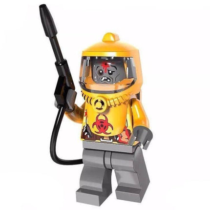 Infected Hazmat Guy custom Horror Minifigure