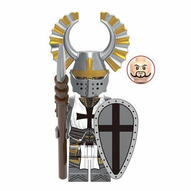 Teutonic Knight Custom Medieval Knights Templar Minifigure