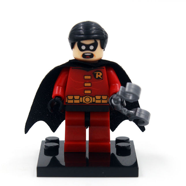 Red Robin DC Comics Superhero Minifigure - Minifigure Bricks