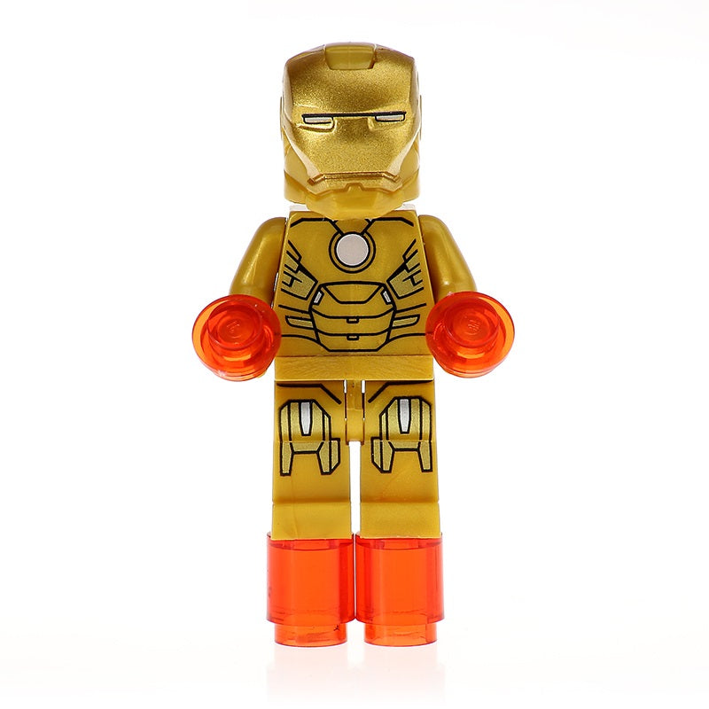 Marvel Superheroes Custom Lego Iron Man Minifigures Iron Man Mark