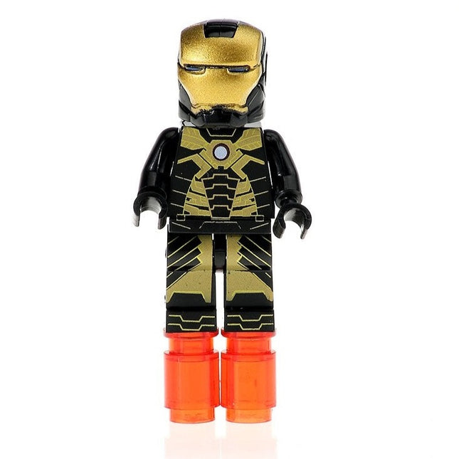 Iron Man Mark 41 Bones Custom Marvel Superhero Minifigure - Minifigure Bricks