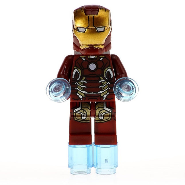 Iron Man Mark 43 Marvel Superhero Minifigure - Minifigure Bricks