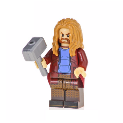 Thor Endgame Custom Marvel Superhero Minifigure - Minifigure Bricks