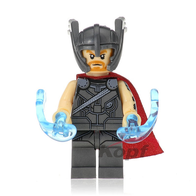 Thor Ragnarok Custom Marvel Superhero Minifigure - Minifigure Bricks