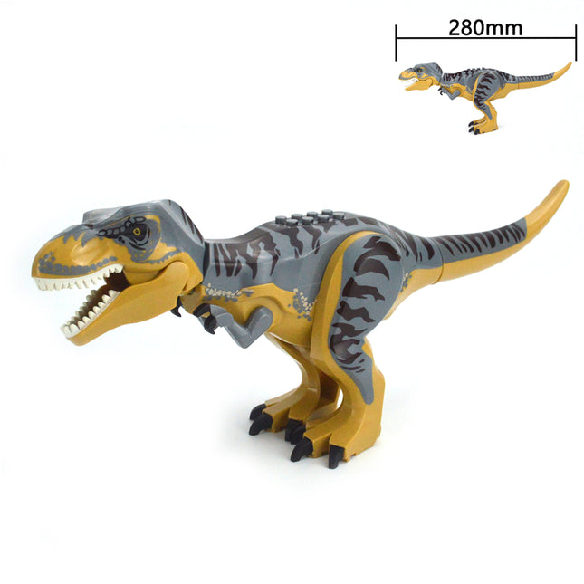 Grey Tyrannosaurus Rex Dinosaur Large Minifigure
