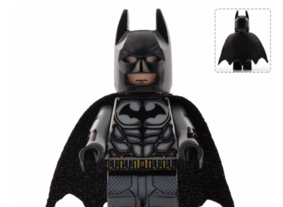 Arkham Batman Custom DC Comics Superhero Minifigure – Minifigure