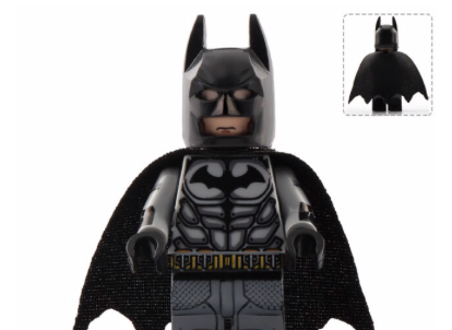 Arkham Batman Custom DC Comics Superhero Minifigure