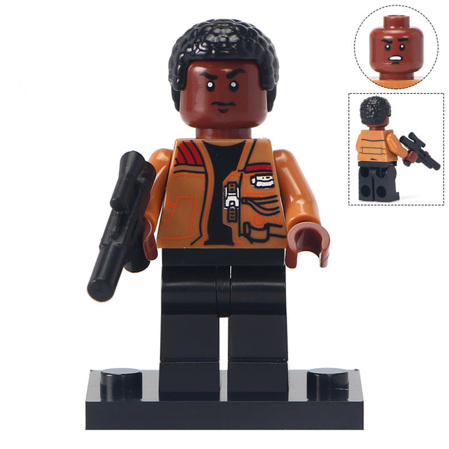 Finn custom Star Wars Minifigure - Minifigure Bricks