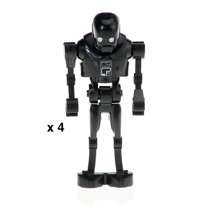 4 x K-2SO Imperial Security Droid custom Star Wars Minifigure - Minifigure Bricks