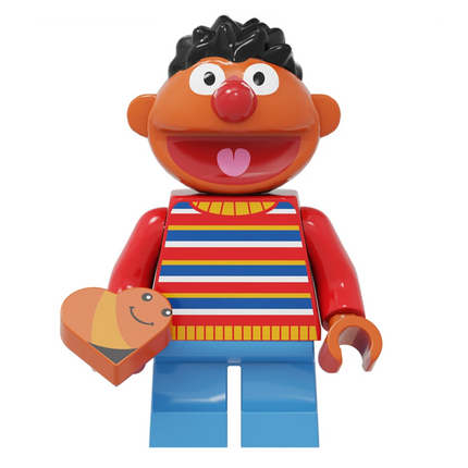 Ernie Sesame Street Custom Minifigure