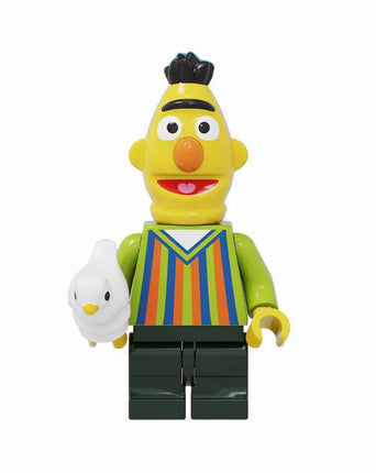 Bert Sesame Street Custom Minifigure