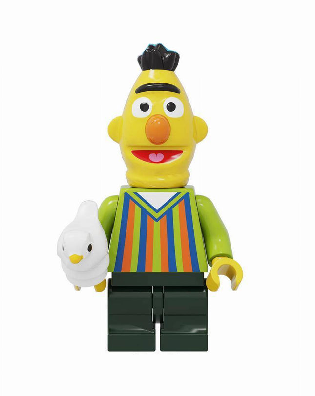 Bert Sesame Street Custom Minifigure