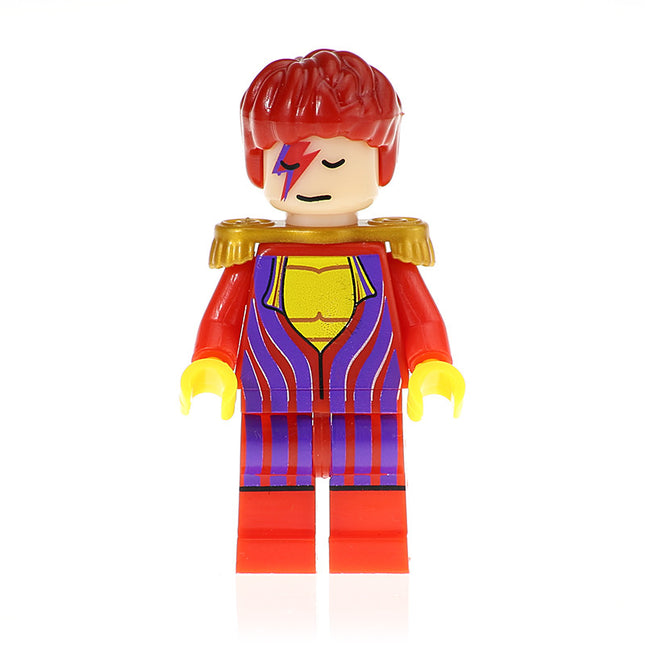 David Bowie Minifigure - Minifigure Bricks