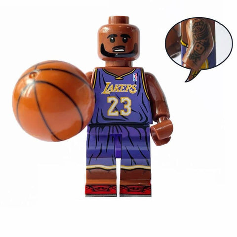 LeBron James Custom Minifigure Basketball Star