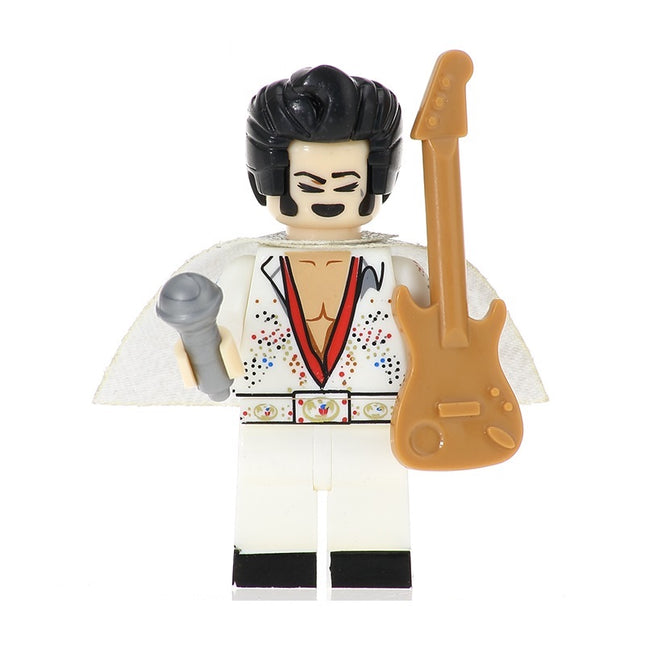 Elvis Aaron Presley Minifigure - Minifigure Bricks