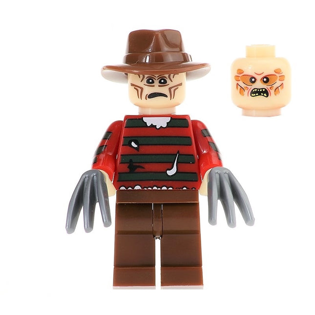 Freddy Krueger Minifigure A Nightmare on Elm Street film series - Minifigure Bricks