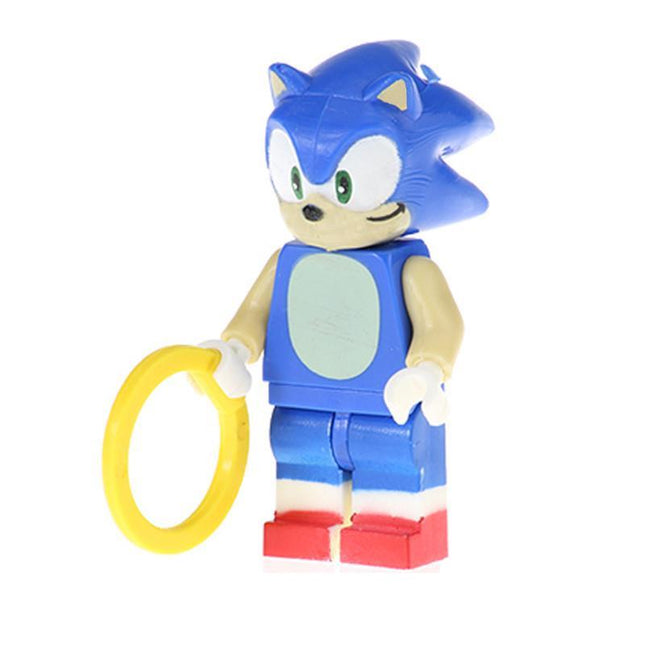 Sonic the Hedgehog Custom Minifigure - Minifigure Bricks
