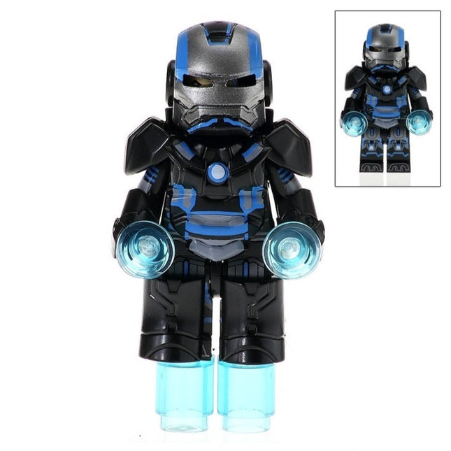 Iron Man Custom Armoured Suit Marvel Superhero Minifigure - Minifigure Bricks