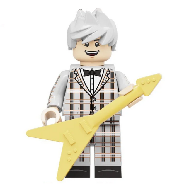 Tommy Stinson from Guns N' Roses custom Minifigure