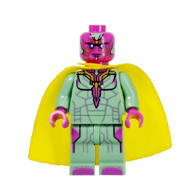 Vision Custom Marvel Superhero Minifigure - Minifigure Bricks