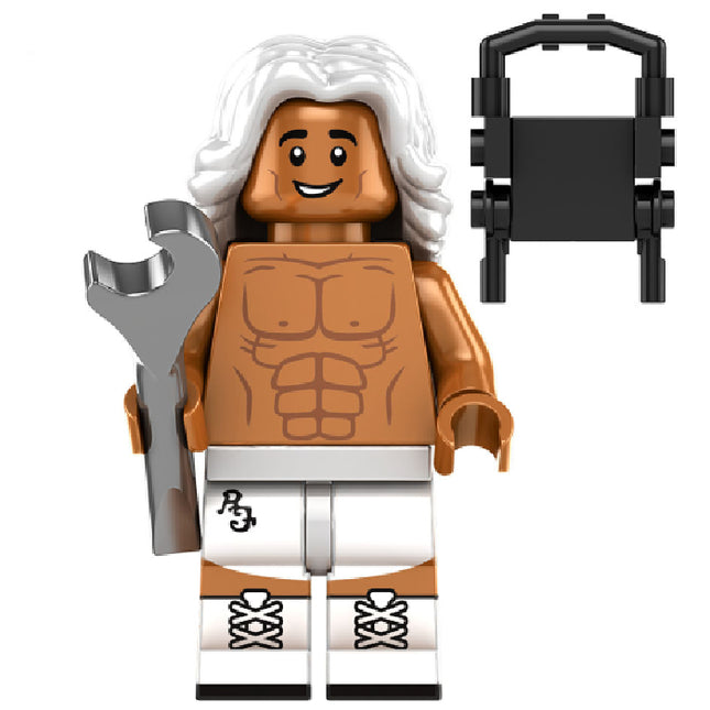 Ric Flair WWE Wrestler Custom Minifigure