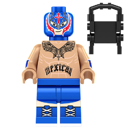 Rey Mysterio WWE Wrestler Custom Minifigure